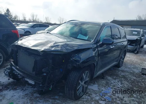 2021 Hyundai Palisade Limited from USA, damaged, VIN KM8R5DHE5MU217635